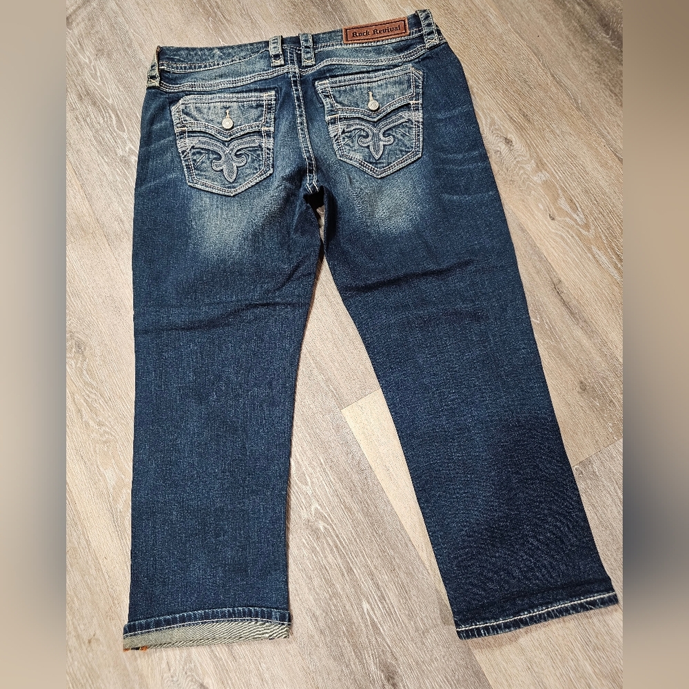 Rock Revival Clair Crop Size 32 - Picture 4 of 16
